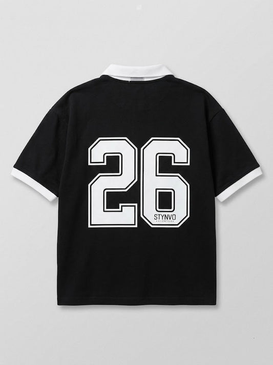 Signature Print Johnny Polo -Black