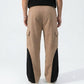 Edge Panel Cargo Trouser - Coffee