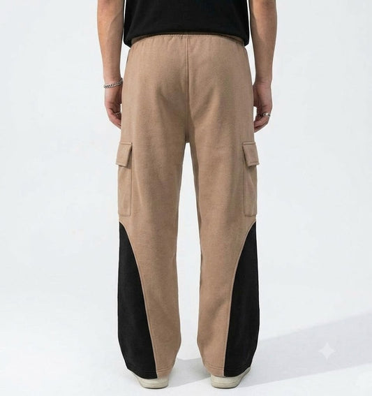 Edge Panel Cargo Trouser - Coffee