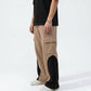 Edge Panel Cargo Trouser - Coffee