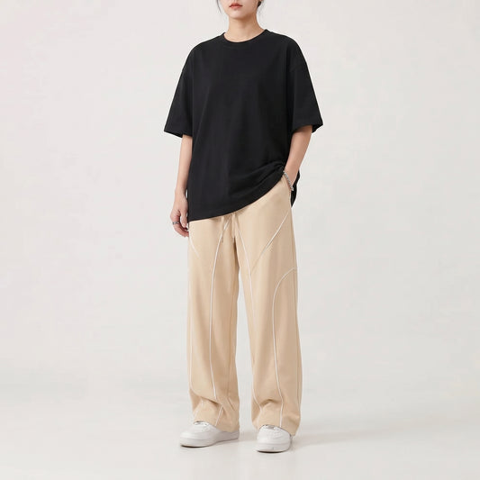Flexline Baggy Trouser - Biege
