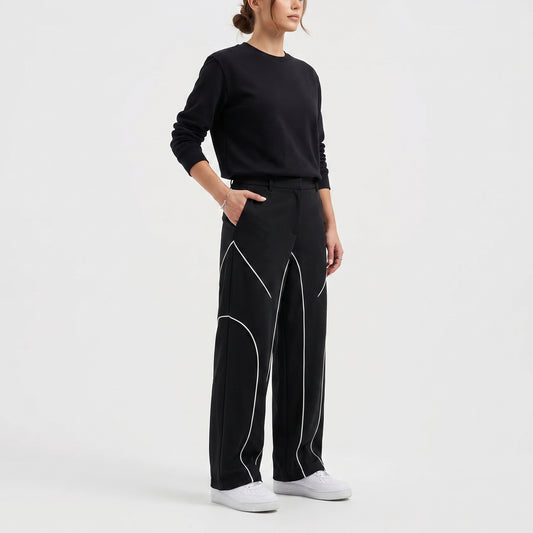 Flexline Baggy Trouser - Black