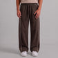 Classic Stripe Trouser - Cocoa Brown