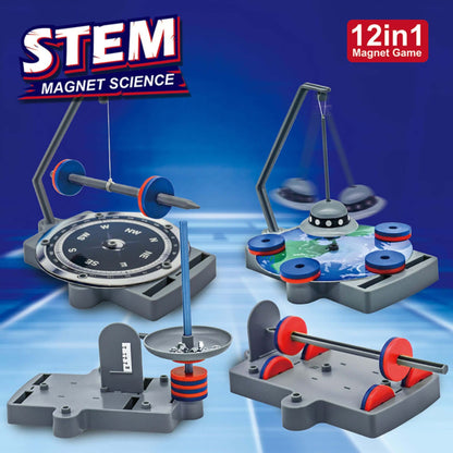 Magnet Lab STEM Kit – 12 Experiments