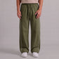 Classic Stripe Trouser - Olive Moss