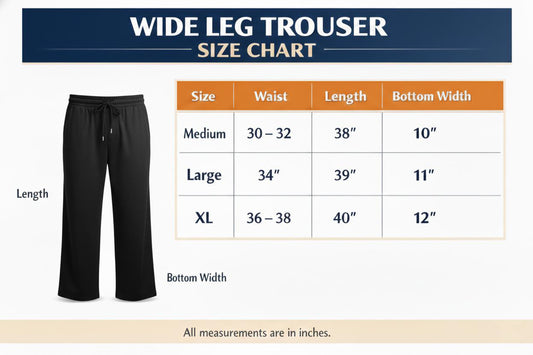 Star Baggy Trouser - Black