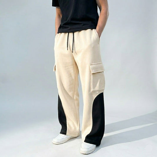 Edge Panel Cargo Trouser - Biege (Summer)