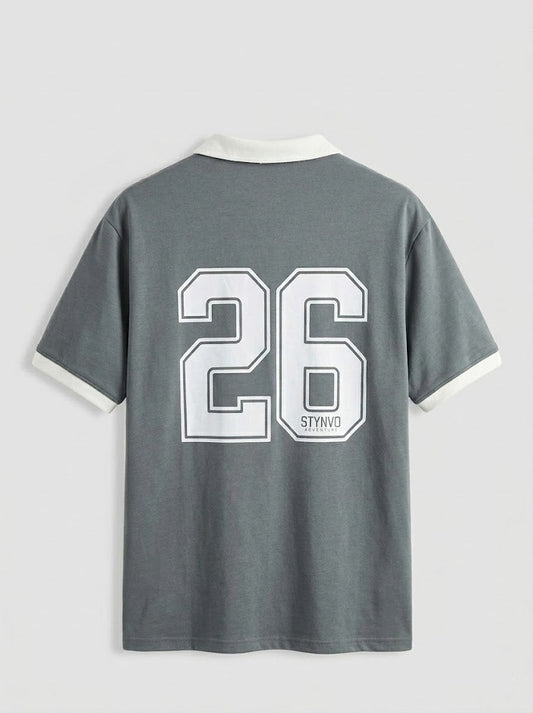 Signature Print Johnny Polo - Sage Grey