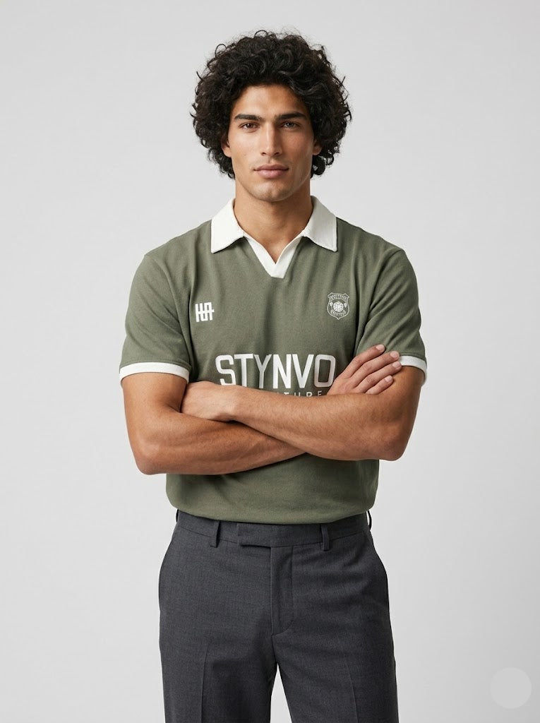 Signature Print Johnny Polo - Glazed Green