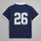 Signature Print Johnny Polo - Navy Blue
