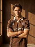 Signature Print Johnny Polo -Brown