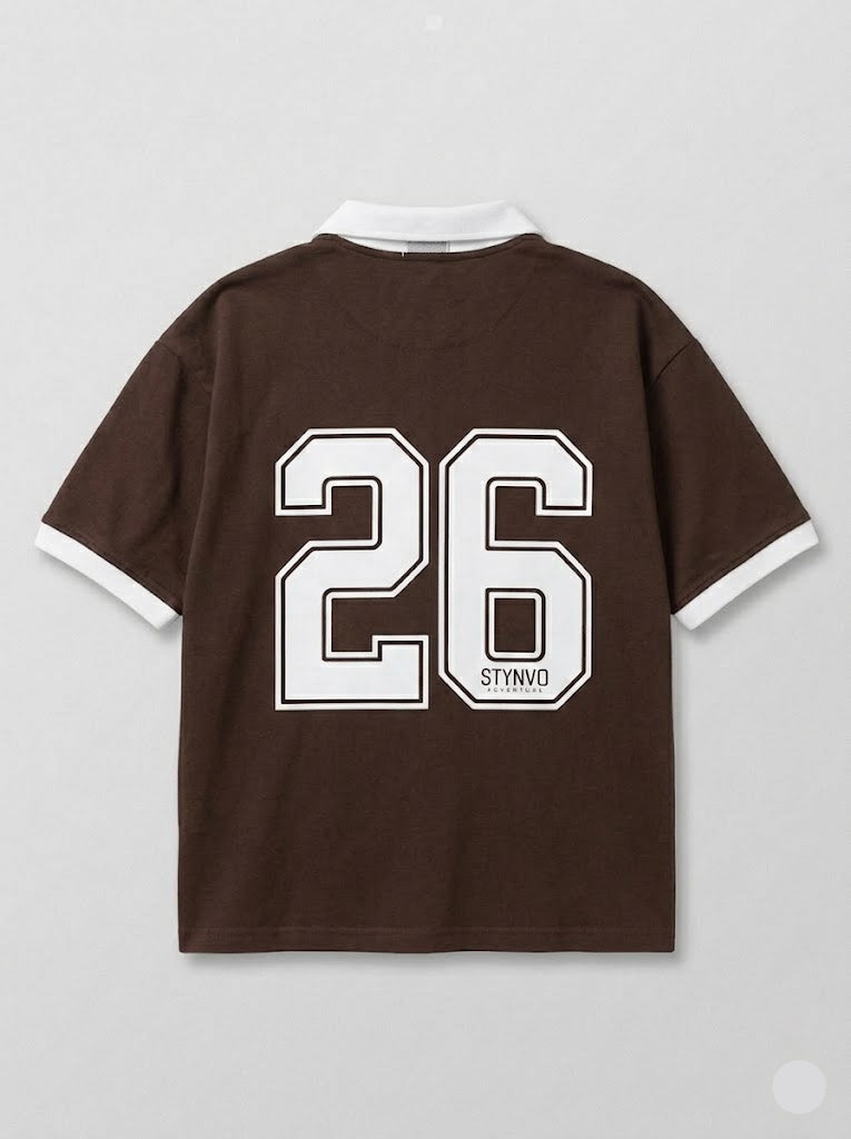 Signature Print Johnny Polo -Brown