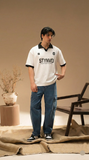 Signature Print Johnny Polo - White