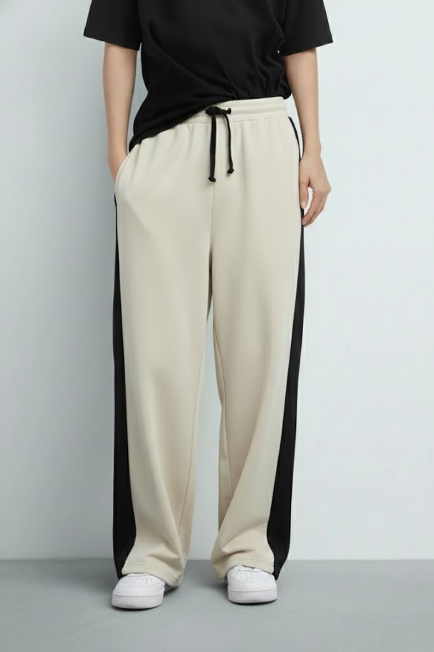 Women Wide Leg Trouser - Dualtone
